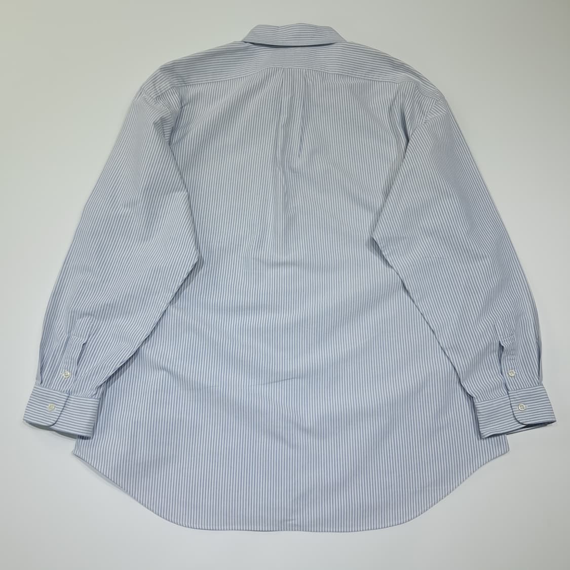 CK018 XL 폴로 90s 빅셔츠 클래식블루 스트라이프 셔츠 남방 상품이미지6
