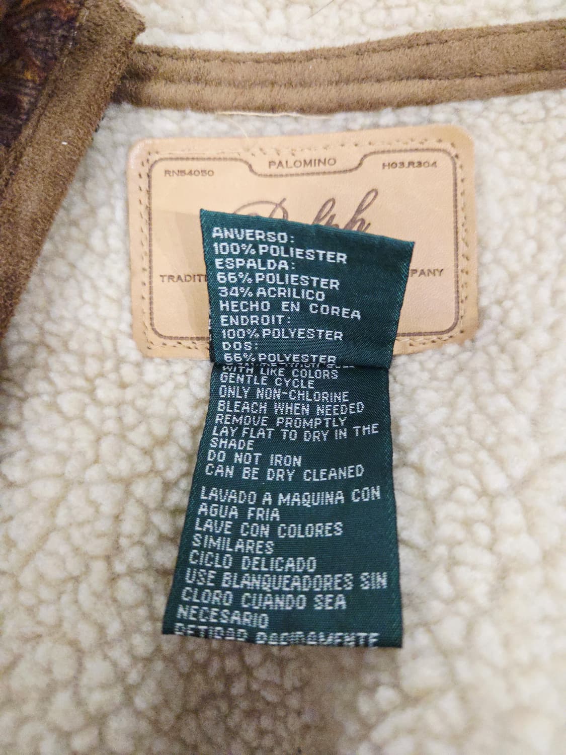 랄프로렌 1967 페이즐리 쉐르파 롱 무스탕 상품이미지8