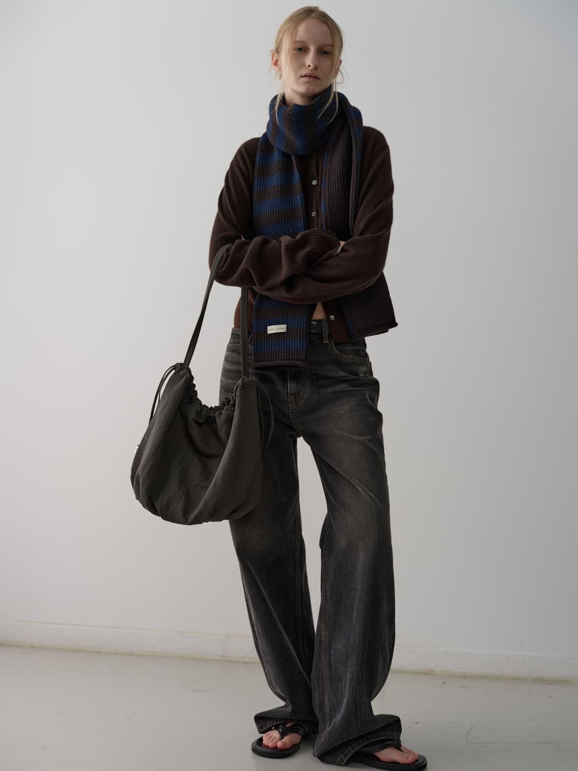 파사드패턴 Merino Wool Stripe Muffler 상품이미지2