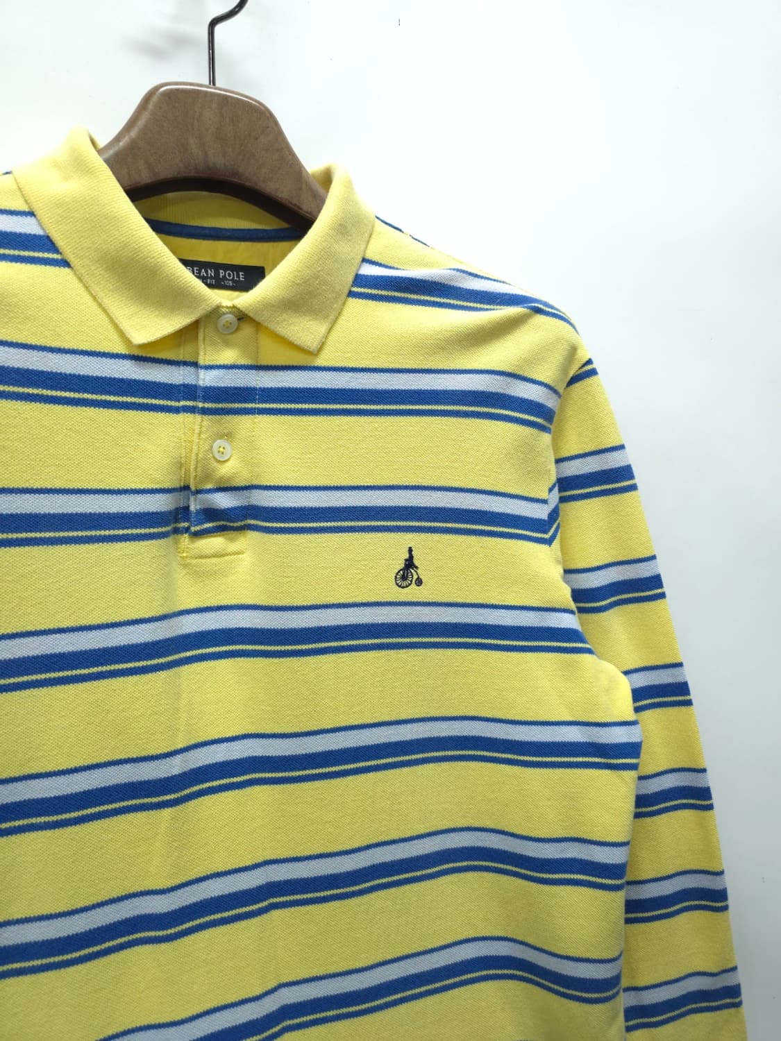 빈폴 옐로우 스트라이프 봄가을 긴팔 카라티 (105) 상품이미지2