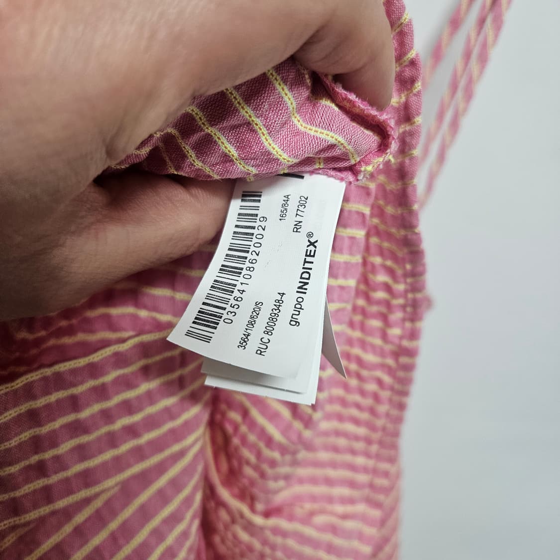 자라 스트라이프 슬리브리스 S 상품이미지6