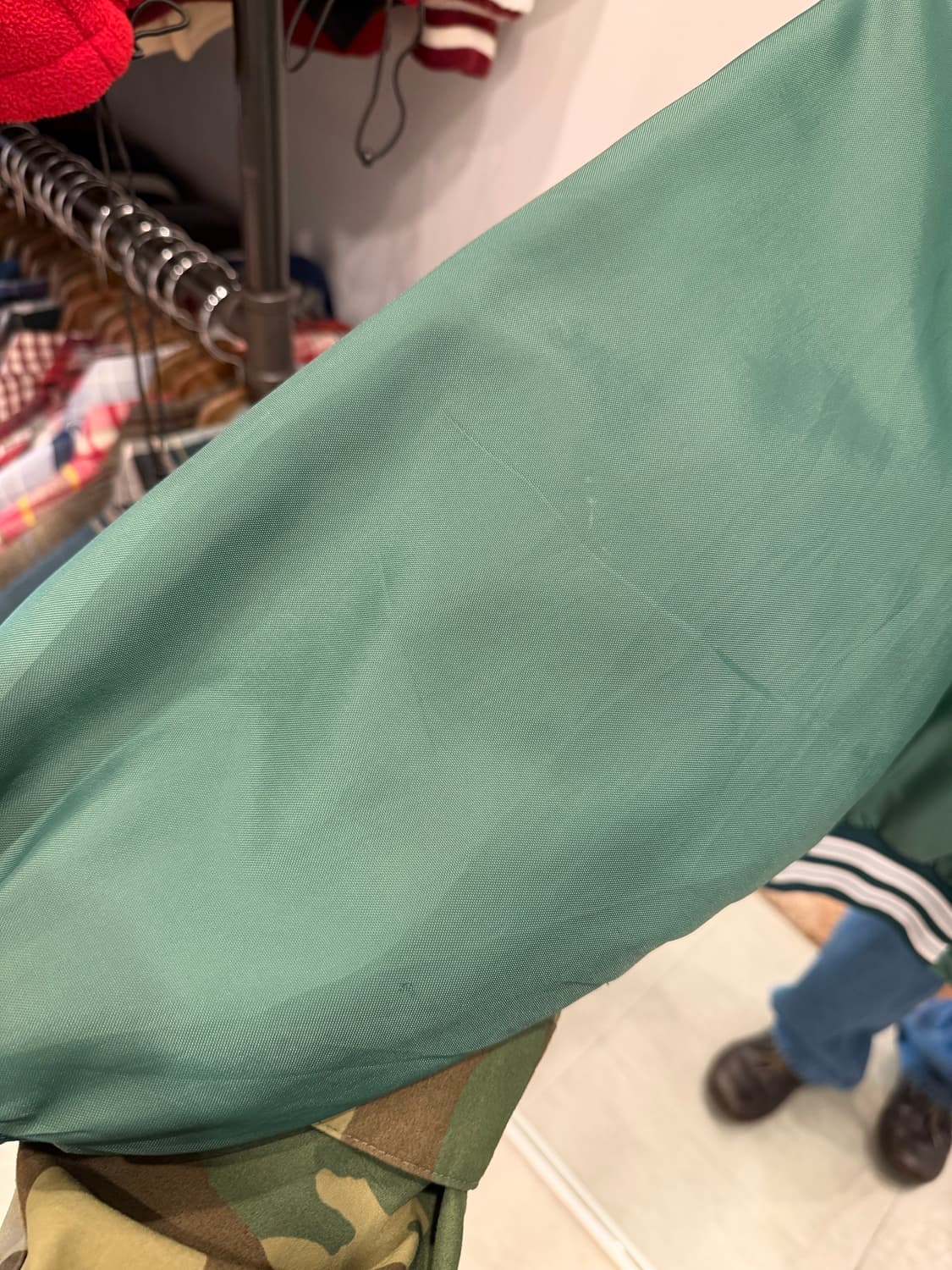 90s Nammet 빈티지 스타디움 새틴 자켓 (made in USA) 상품이미지7