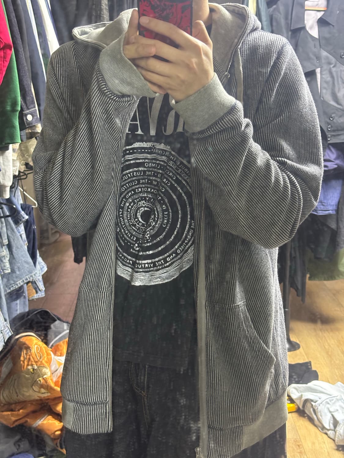 올드 스투시 후드집업 상품이미지1