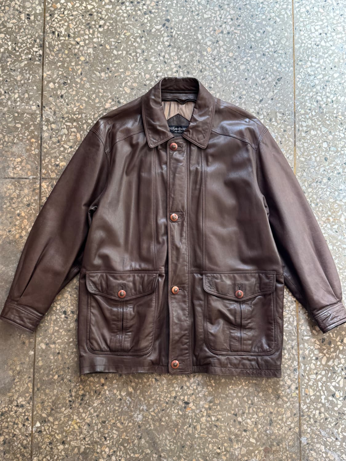 90s 입생로랑 옴므 양가죽 자켓(O29) 상품이미지1