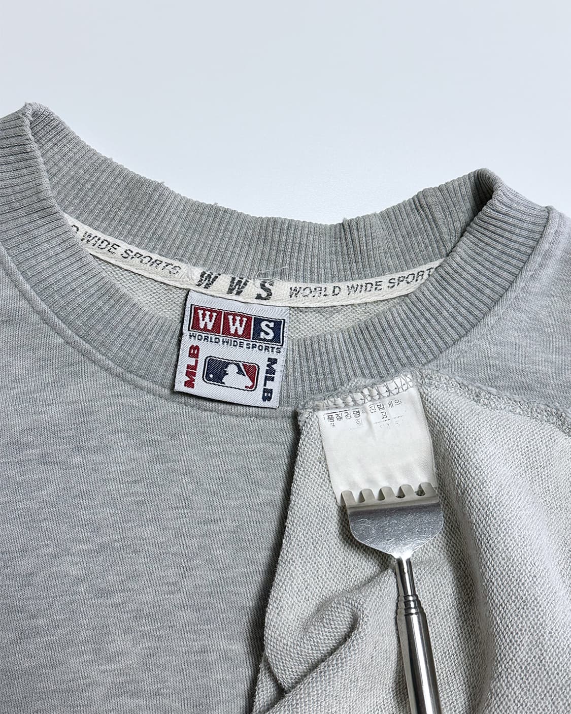 MLB 디트로이트 맨투맨 그레이 상품이미지3