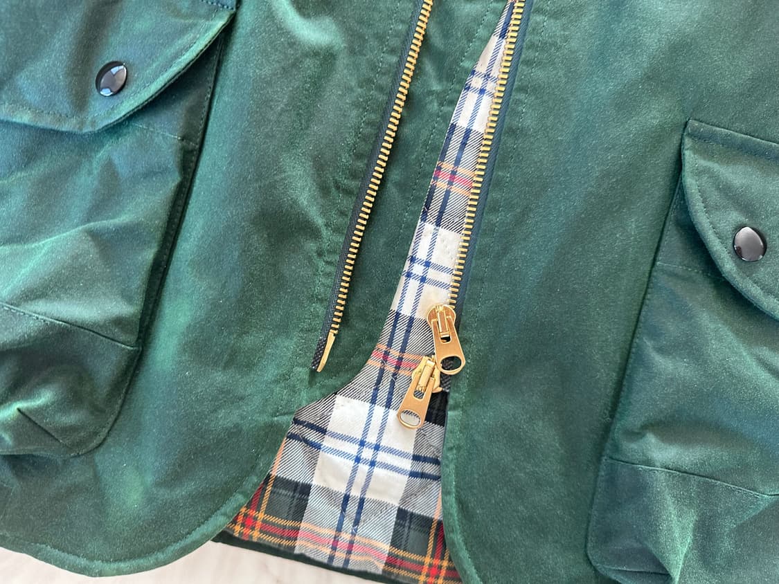 드레익스 그린 왁스 자켓 상품이미지2