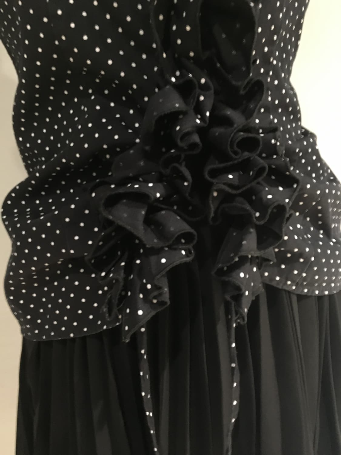 Naracamic dot pattern frill shirt 상품이미지4