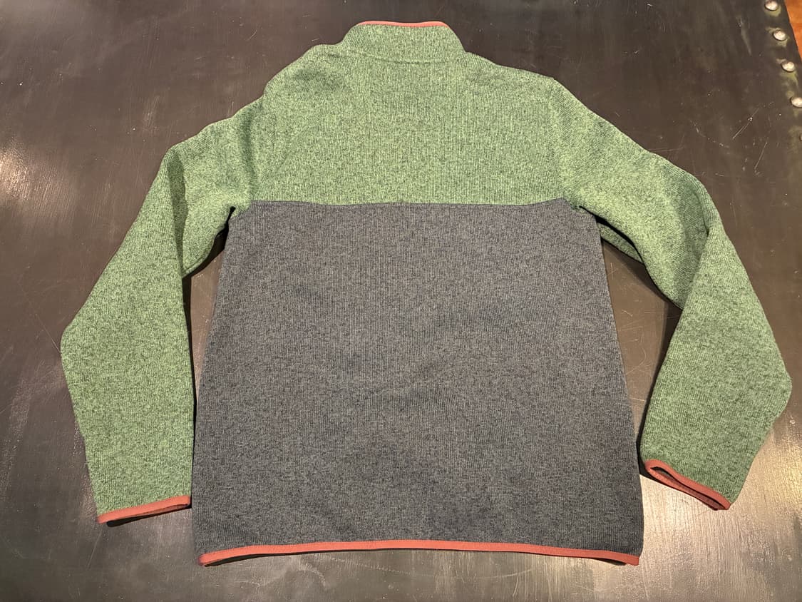 S) L.L. bean 엘엘빈 플리스 니트 스냅 플오버 신칠라 상품이미지5