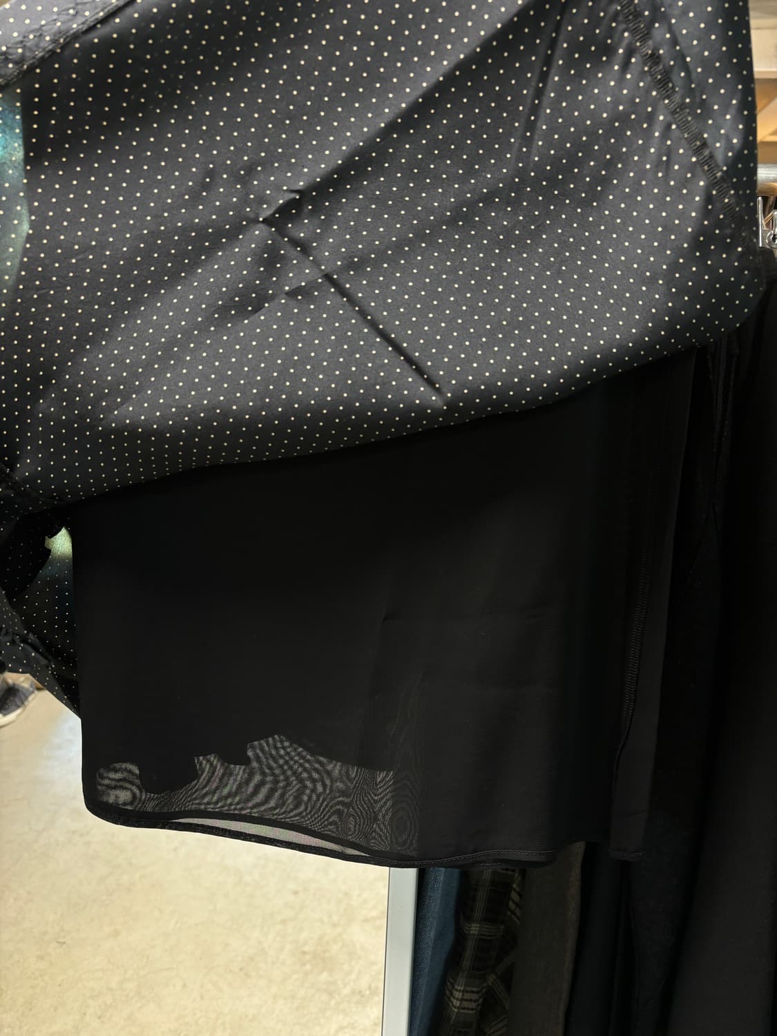 스포츠막스 도트 실크 스커트 상품이미지5