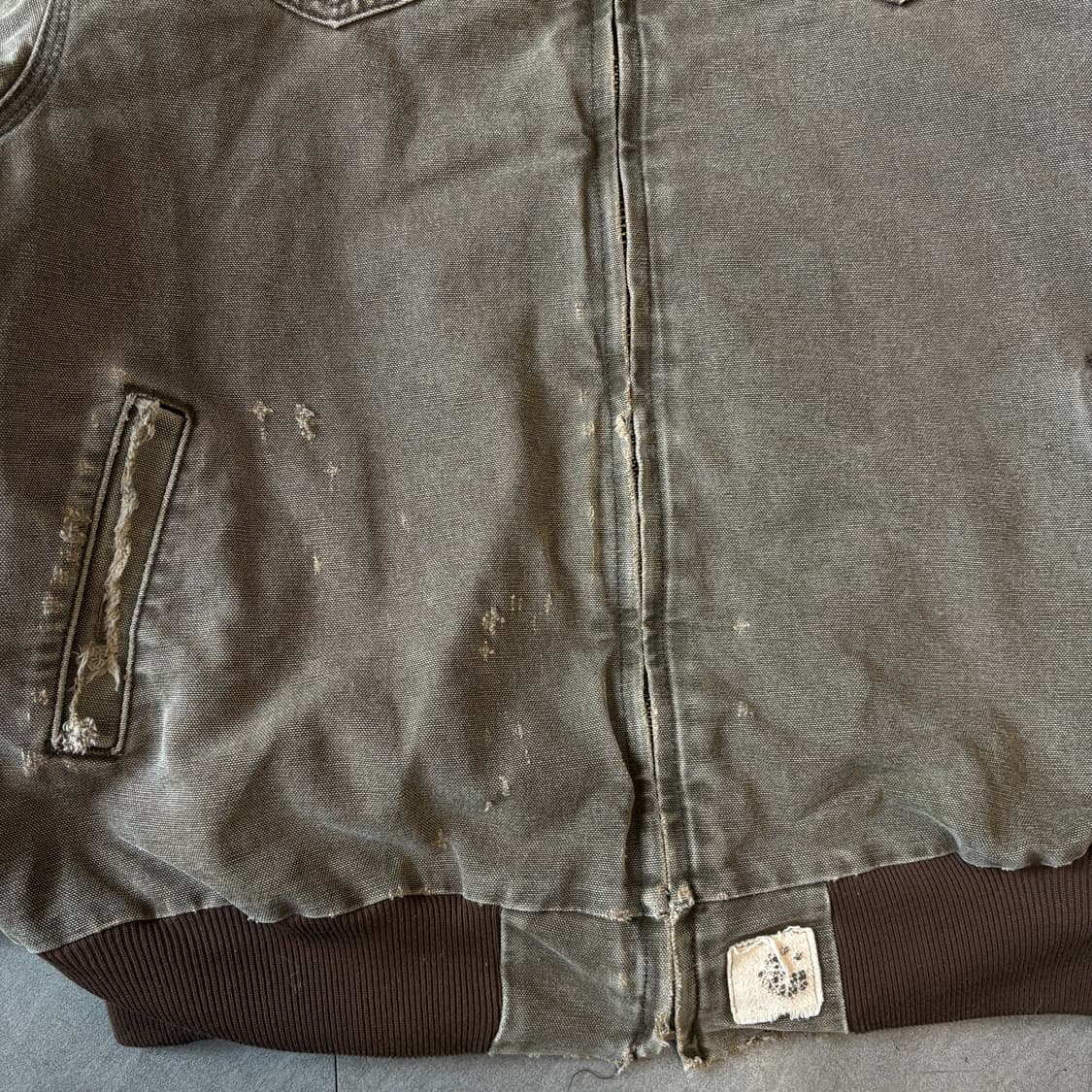 칼하트 정품 브라운 산타페 자켓 상품이미지4