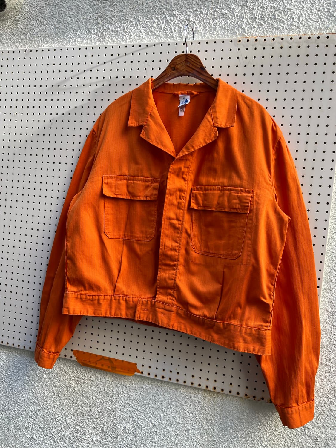 (DEADSTOCK) FRENCH ORANGE 헤링본트윌 프렌치워크자켓 상품이미지4