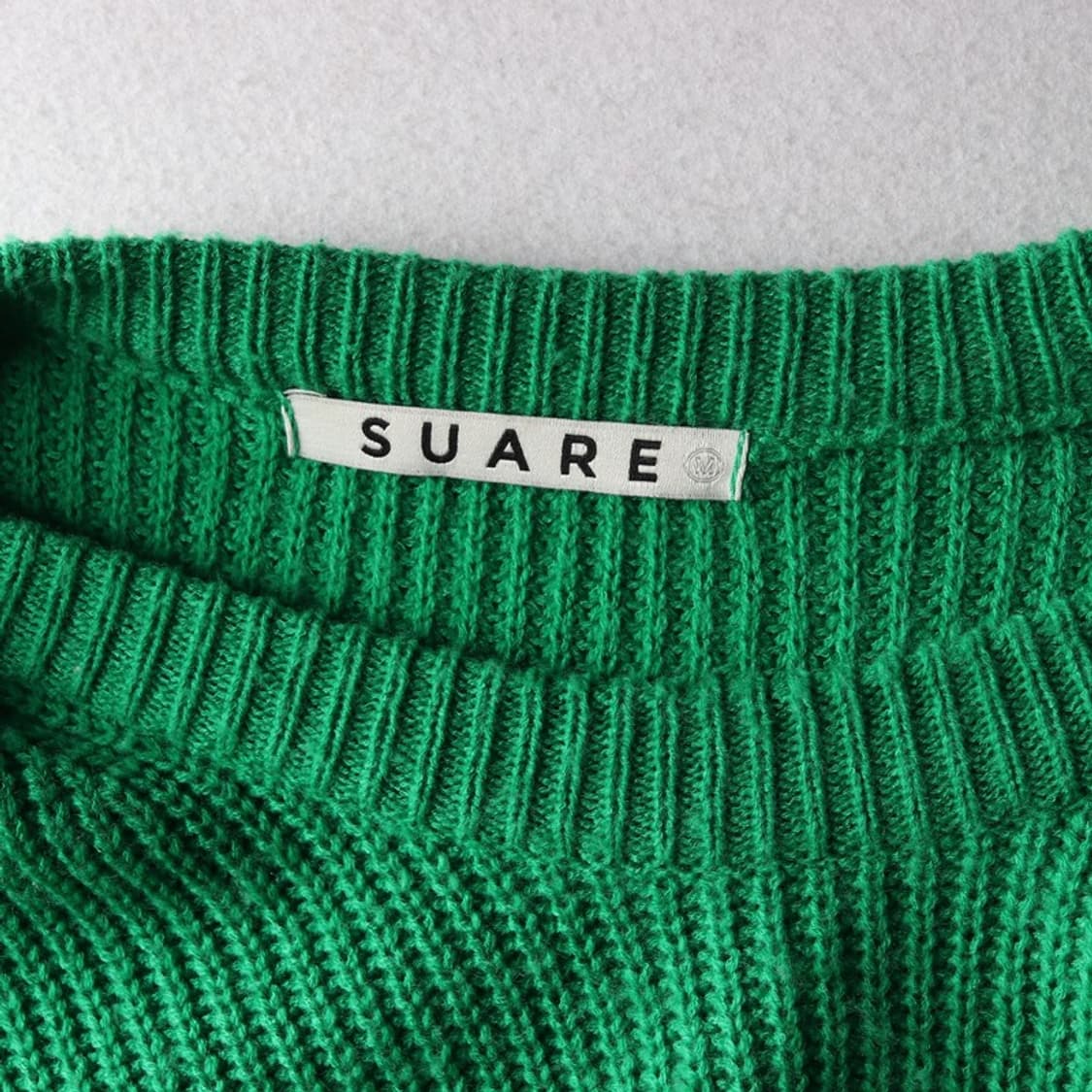 수아레 니트 그린 M 상품이미지5