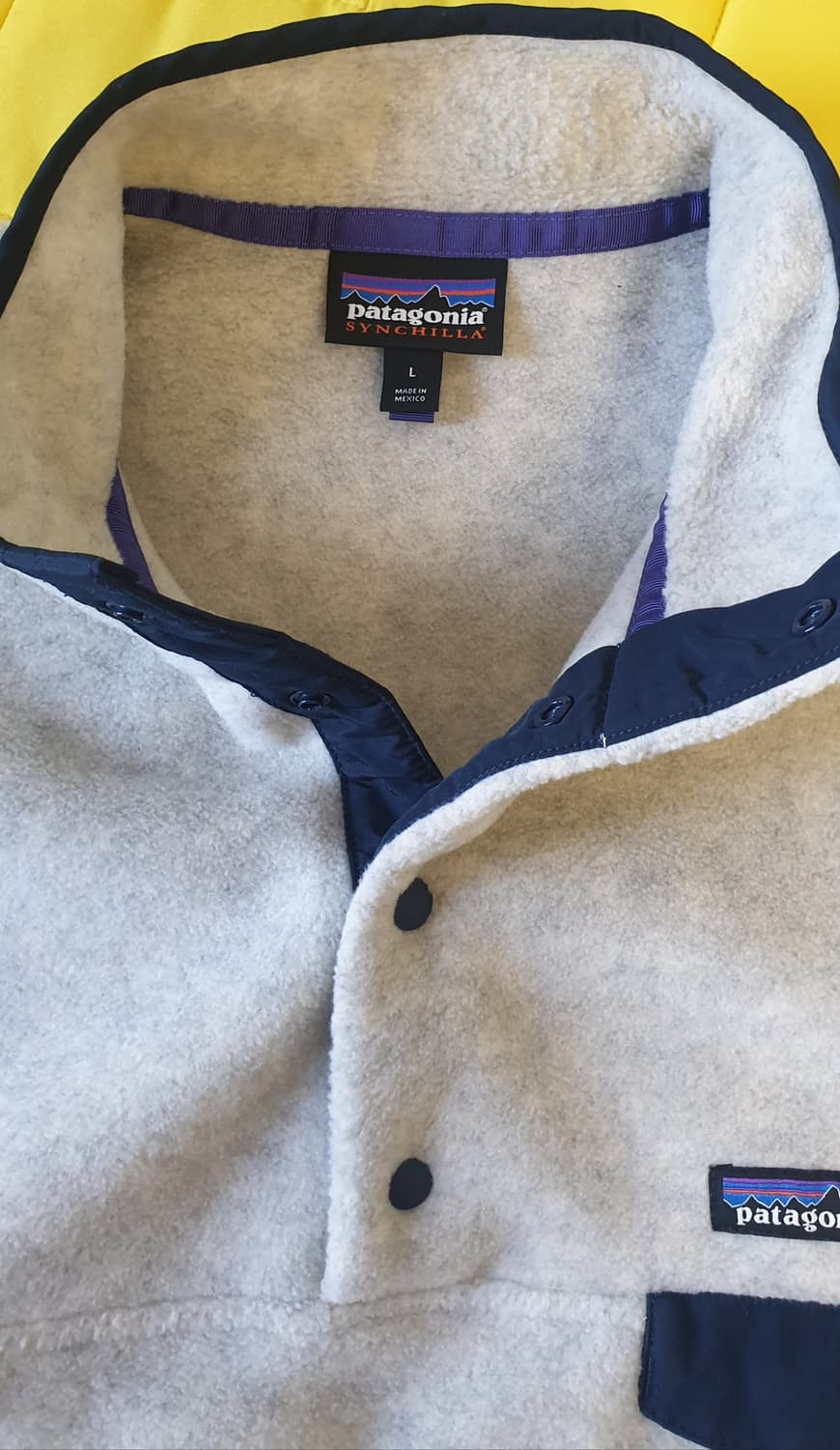 파타고니아 헤비웨이트 신칠라 풀오버 오트밀  L 
 상품이미지4