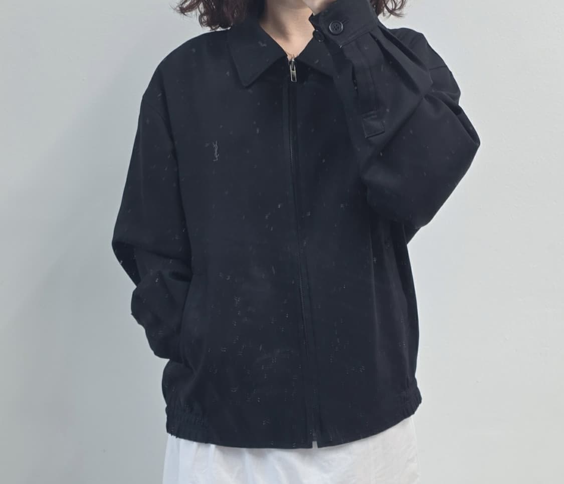 생로랑 블랙 블루종 상품이미지3