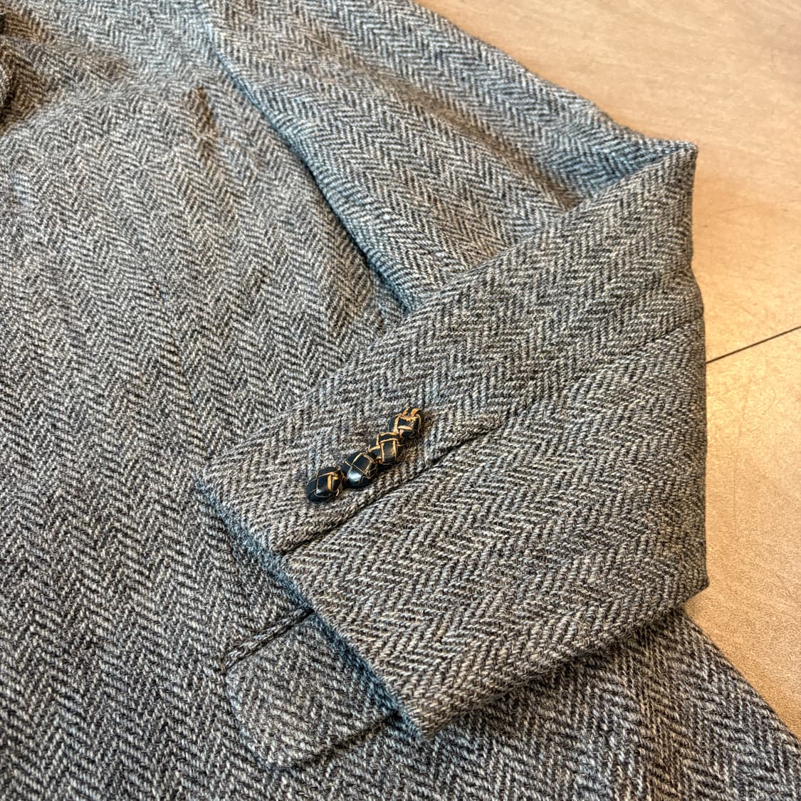 빈티지 해리스트위드 울 자켓  상품이미지8
