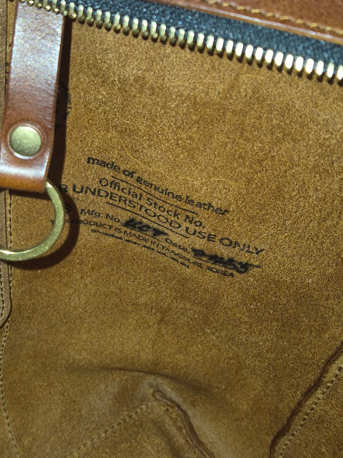 유니페어 에센셜 토트백 가죽 공방 맞춤 제작 상품이미지6