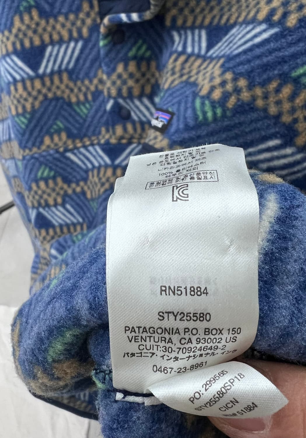 Synchilla Snap-T  Classic Navy 아즈텍  상품이미지10