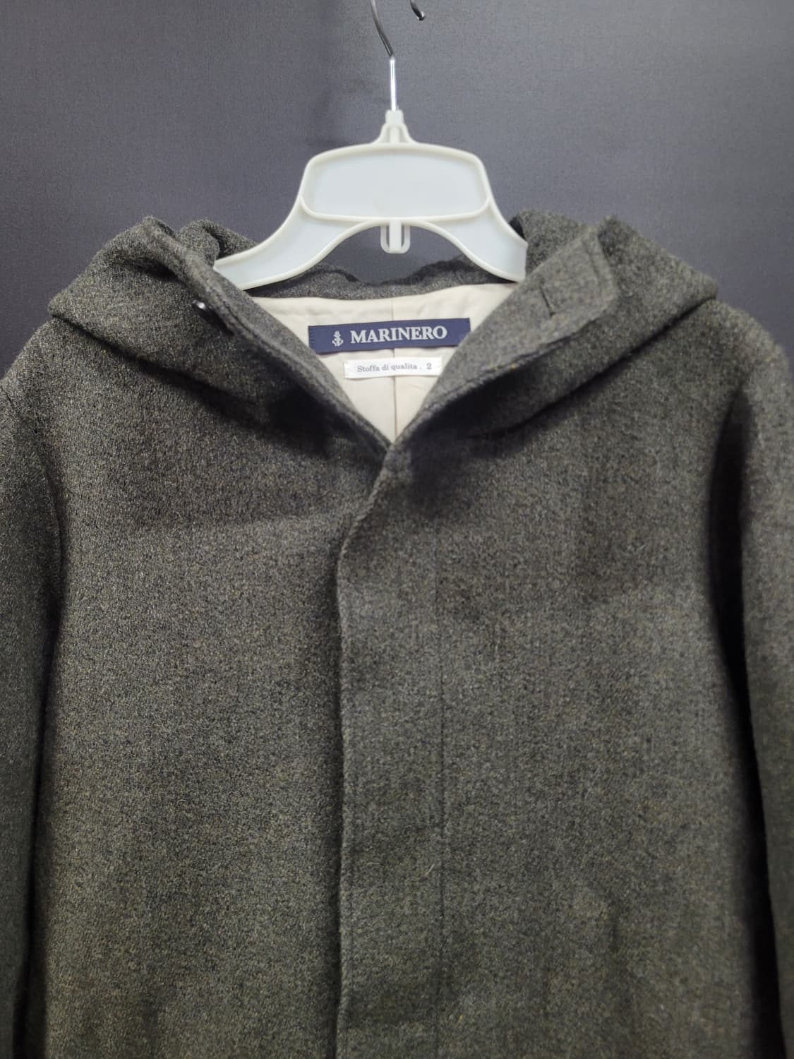 MARINERO BY quadro 후드 울코트  상품이미지4