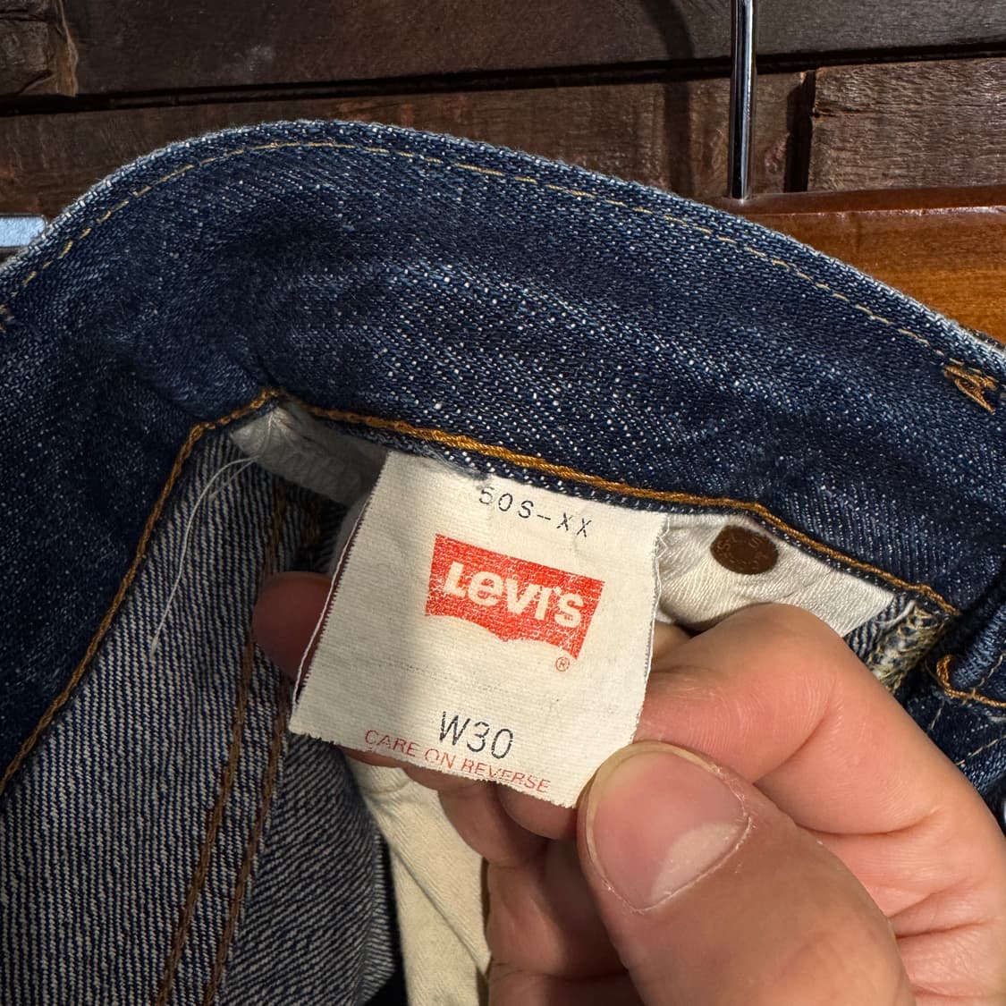 90s Levis 501xx Selvedge Denim Japan 상품이미지4
