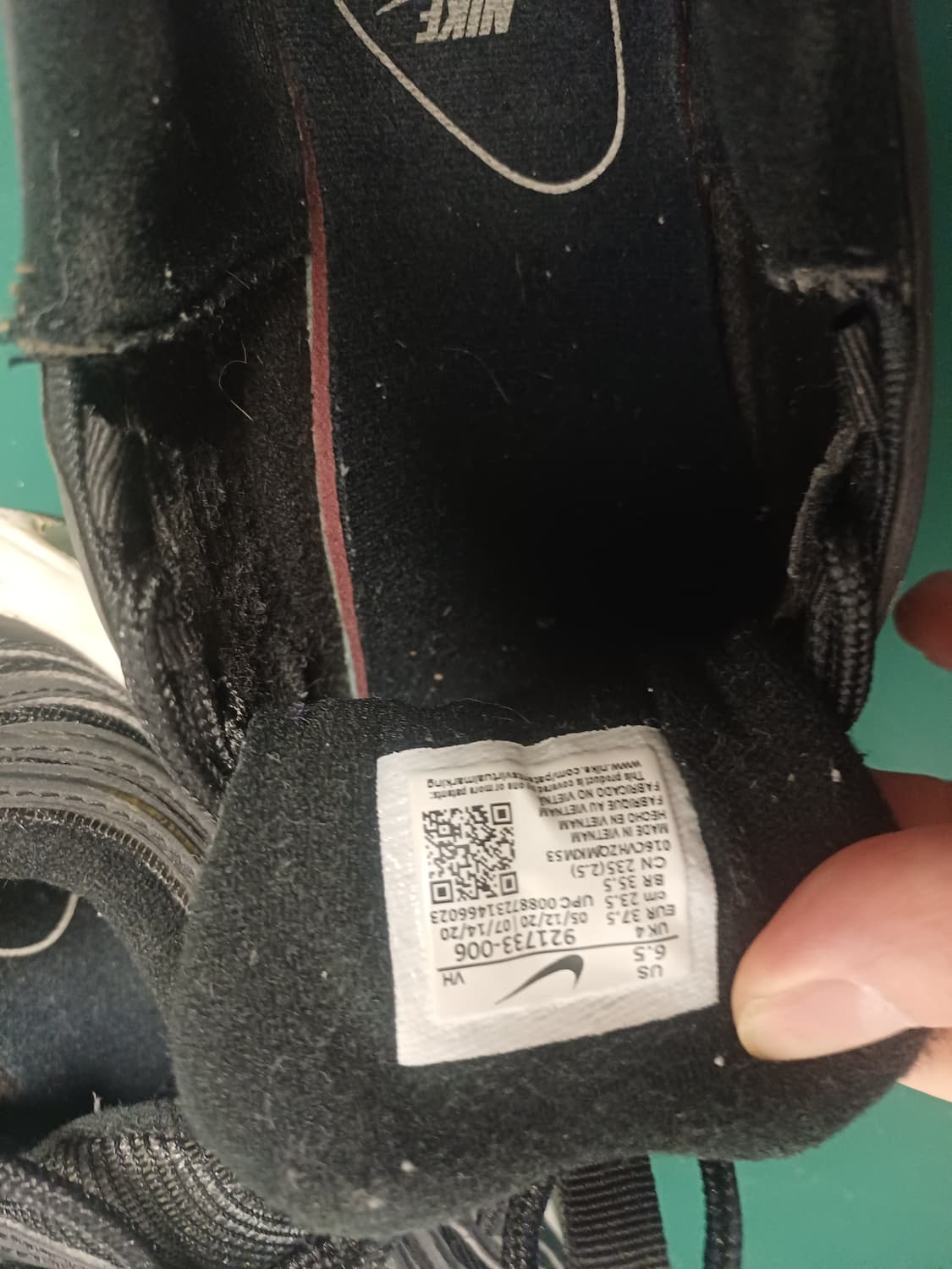 나이키 에어맥스 97 트리플 블랙 (235mm) 상품이미지7