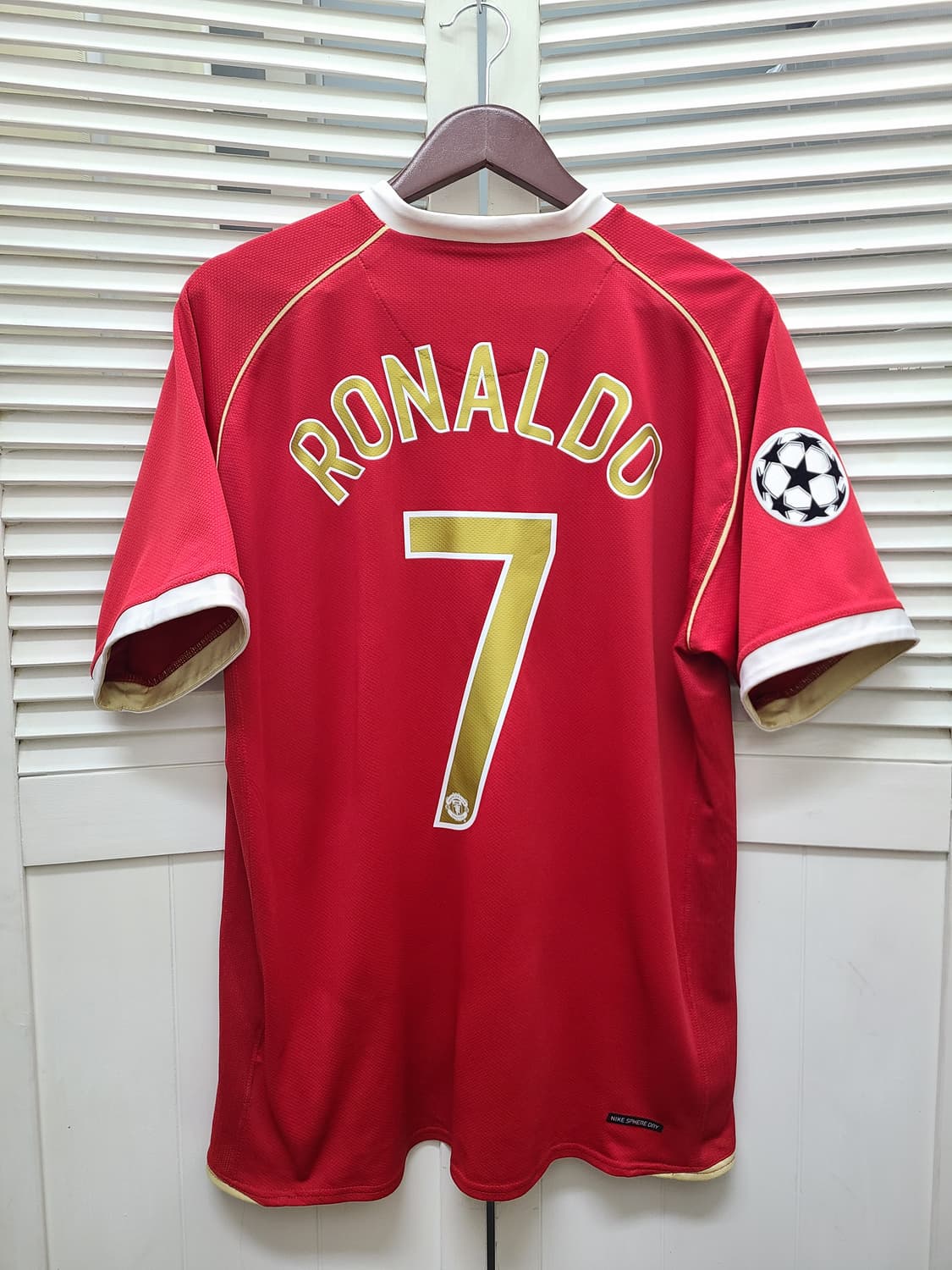맨유 06-07 호날두 나이키 챔스 유니폼 상품이미지2