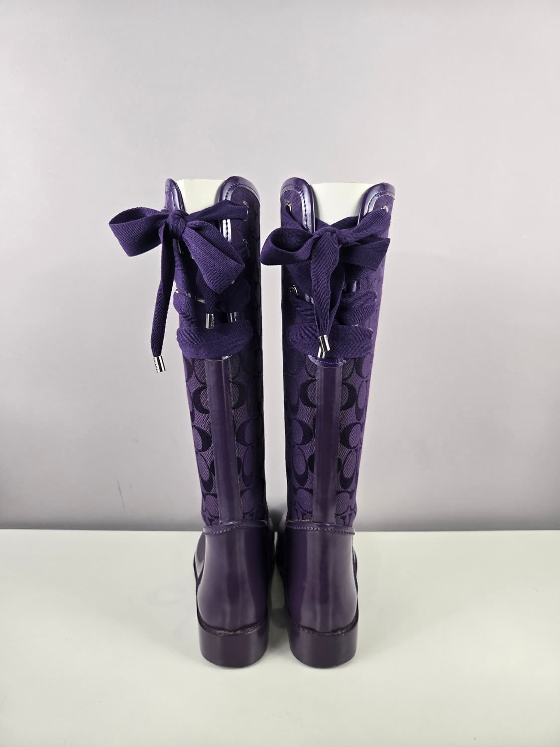 COACH 코치 레인 부츠 장화 8B 245-250 신발 정품 상품이미지4