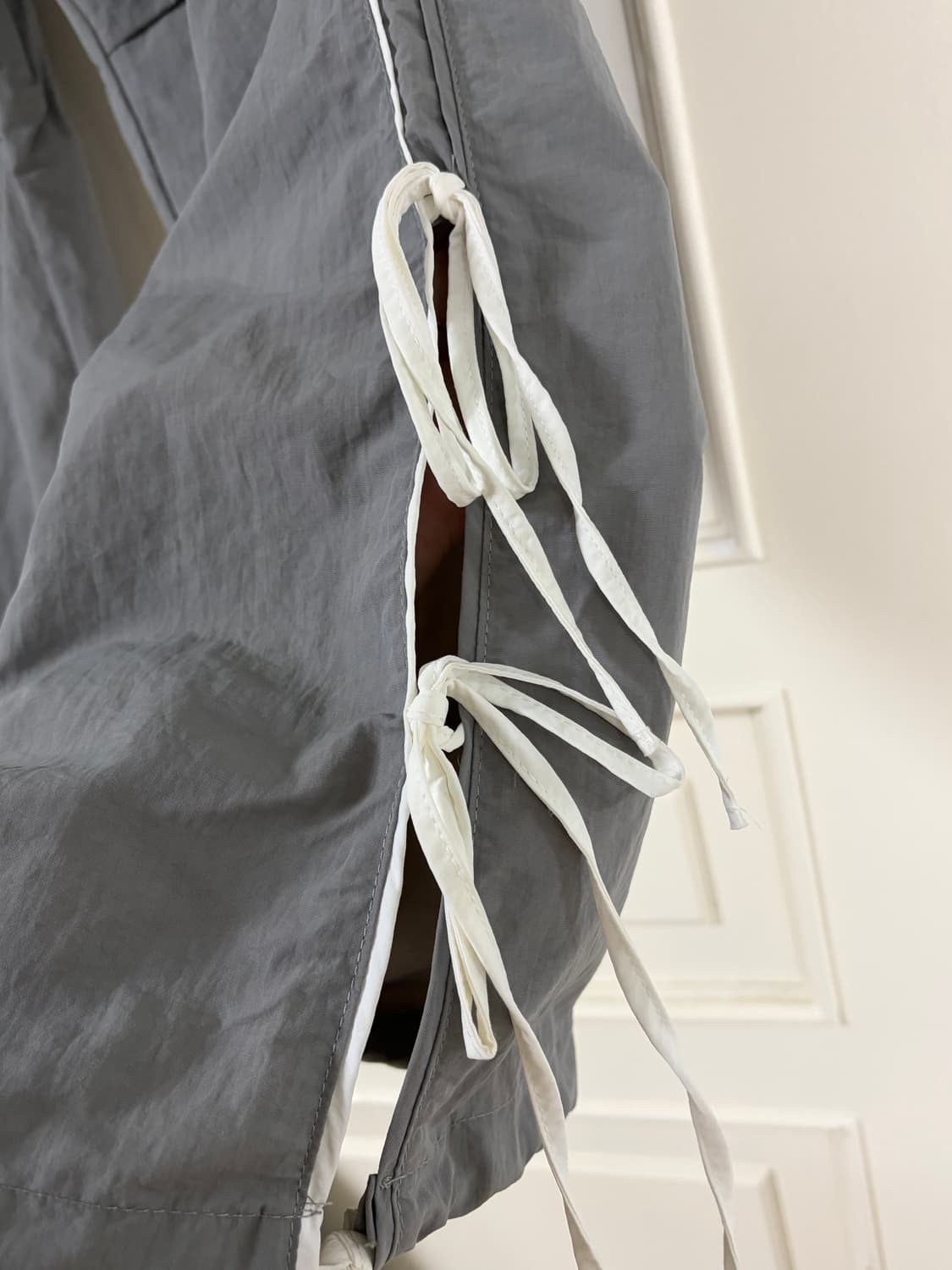 자라 리본 나일론 팬츠  상품이미지5