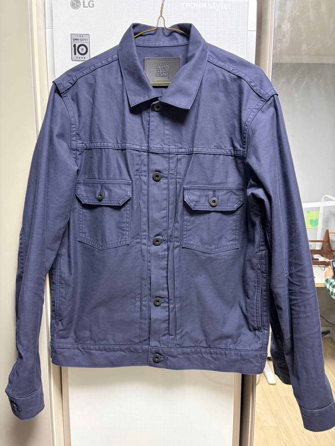 아메카지 재팬블루 프렌치 워크자켓 TYPE-2 JACKET (NAVY) 상품이미지1