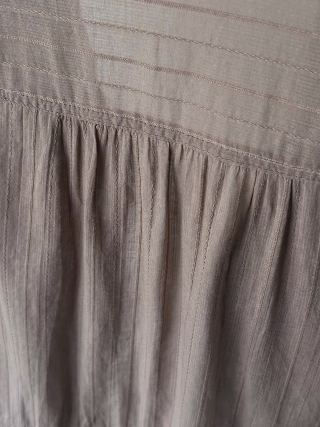 Light cotton stitch design loose shirt t 상품이미지6