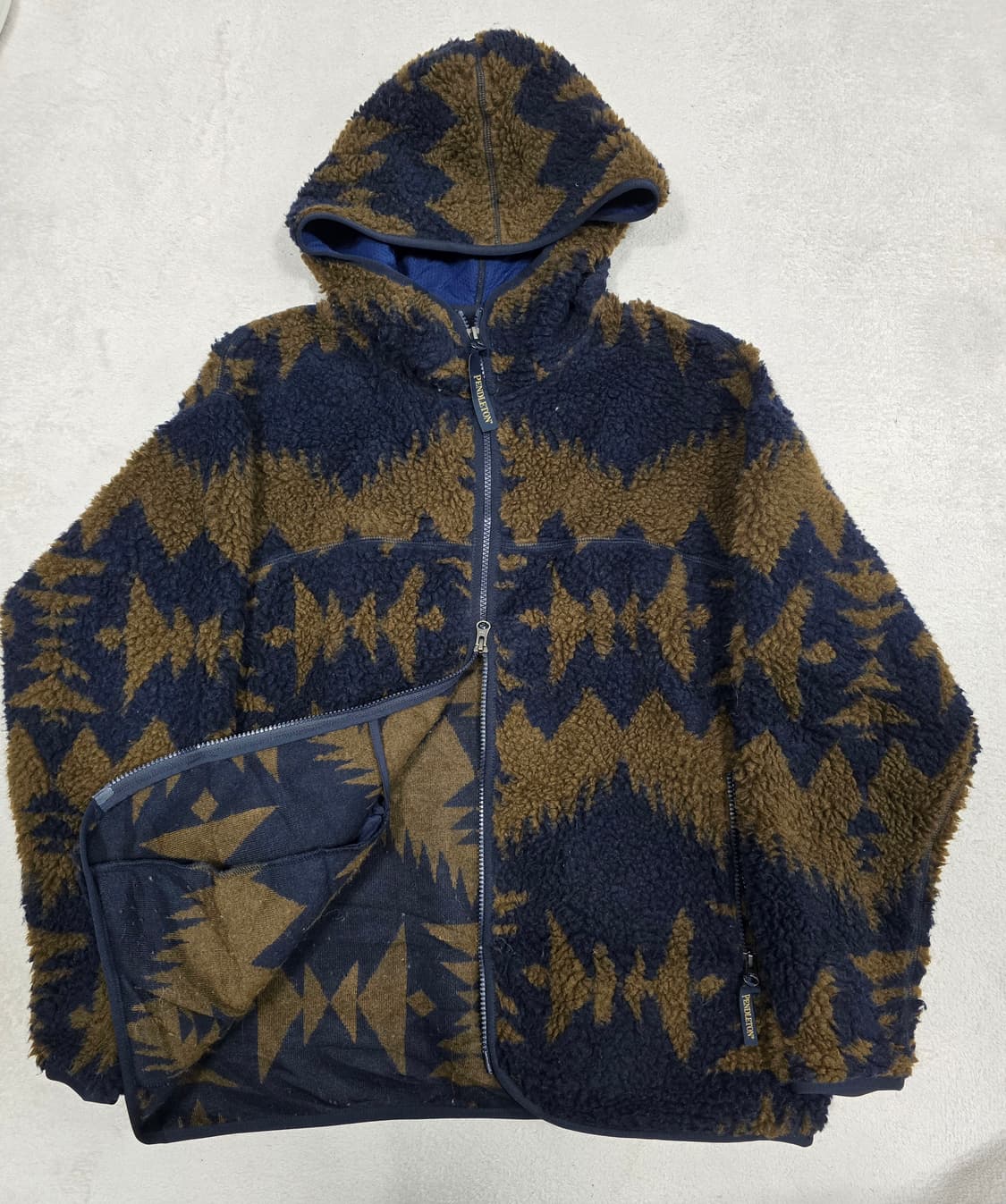 펜들턴 울 밀스 네이티브 나바호 플리스 자켓 M 상품이미지4