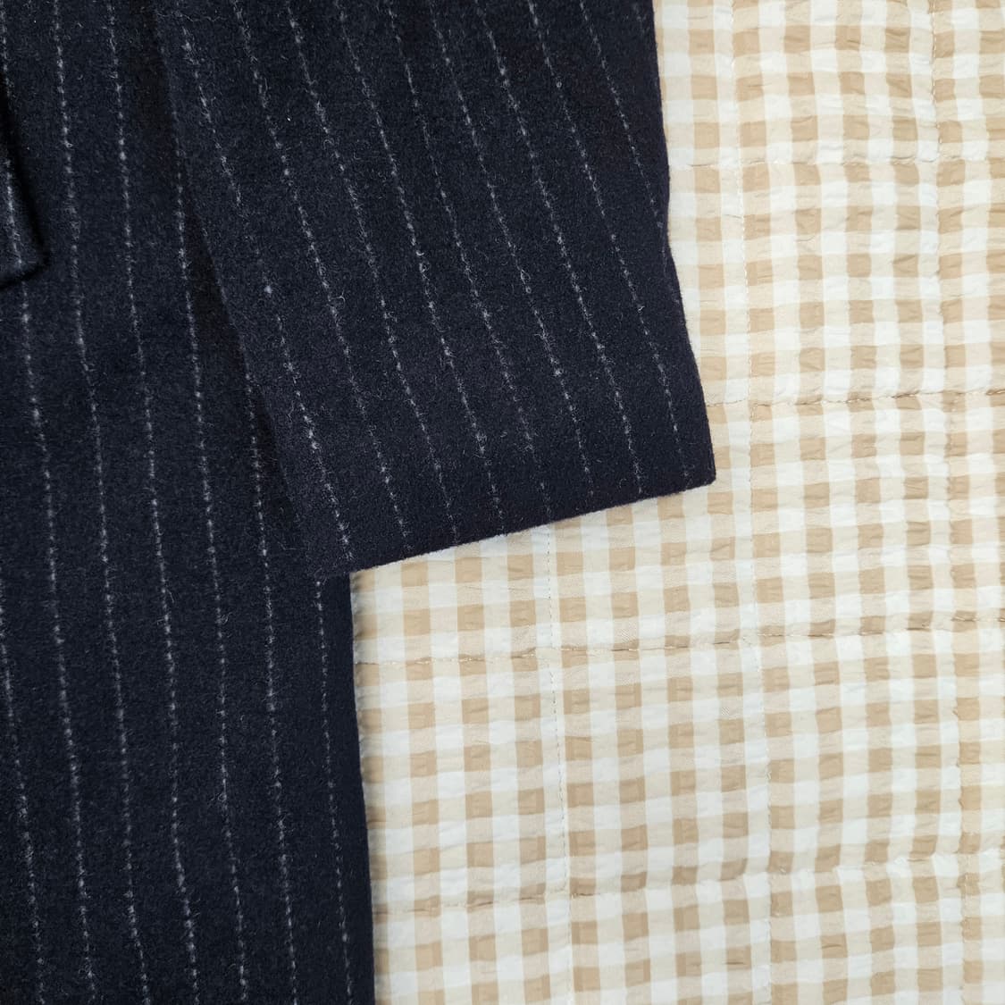 미착용 닉스 세미 오버핏 코트 남자100 상품이미지4