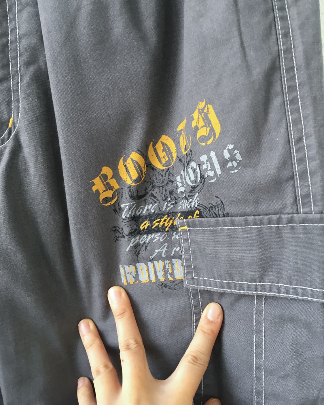 Gray cago pants 상품이미지4