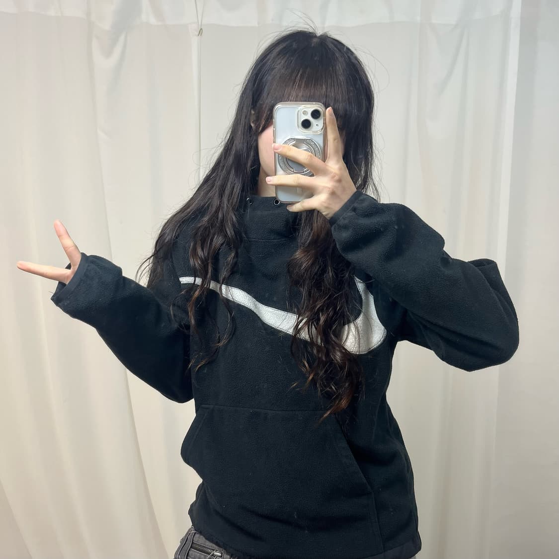 Nike Black Fleece Hoodie 상품이미지2