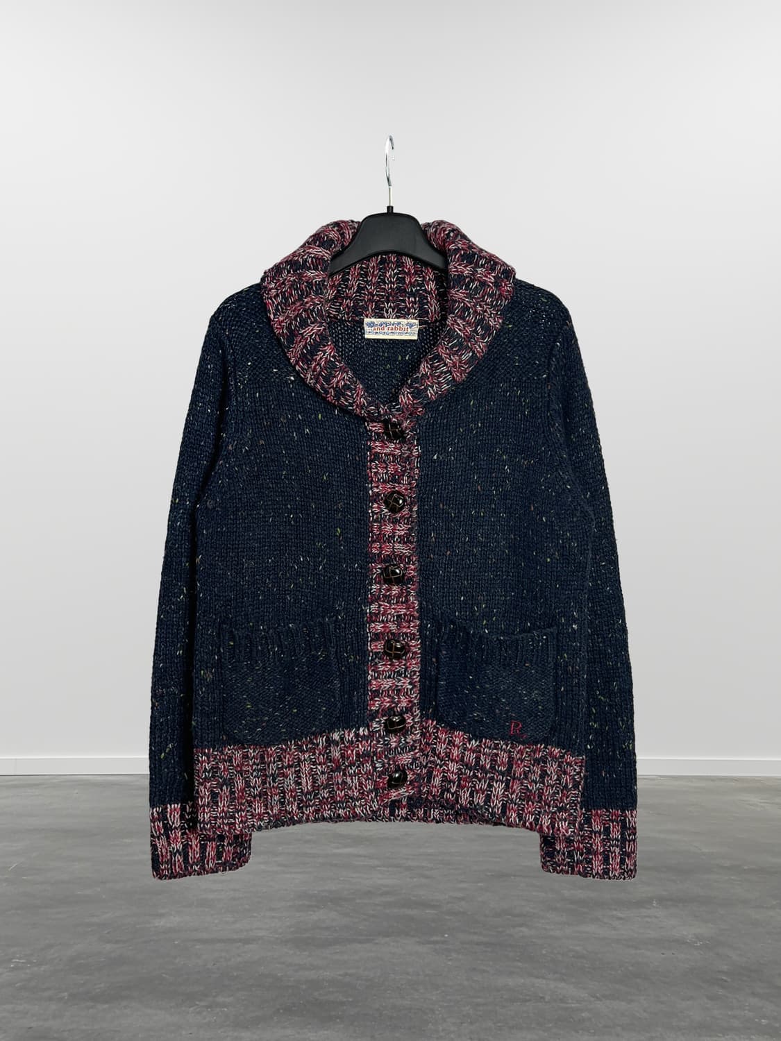 AND RABBIT 울 혼방 니트 가디건  상품이미지1