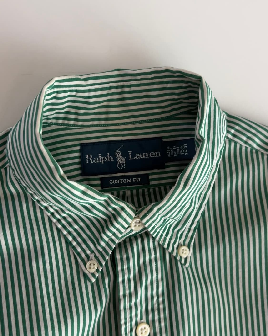 폴로 랄프로렌 스트라이프 셔츠 15 1/2 상품이미지5