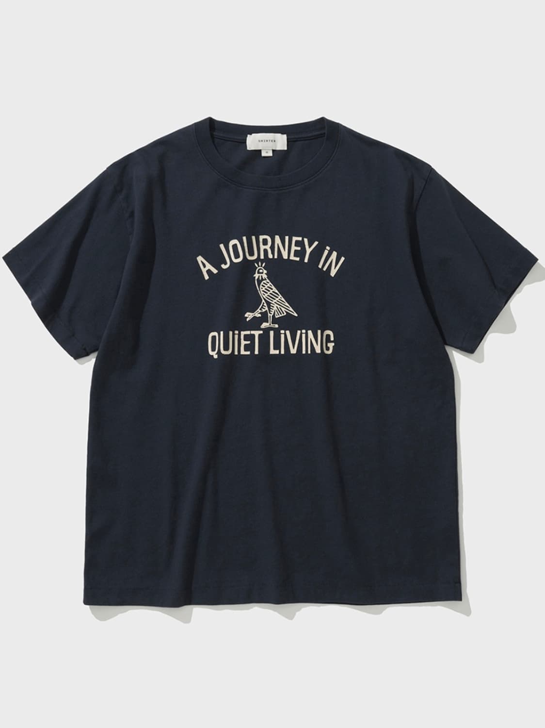 [SHIRTER] WASHED JOURNEY T-SHIRT (NAVY) 상품이미지1