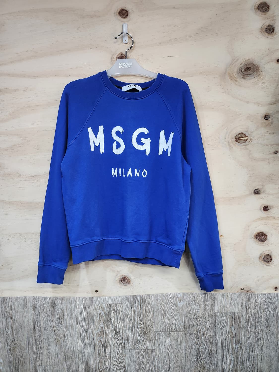 689) MSGM 로고 맨투맨 티셔츠 상품이미지1