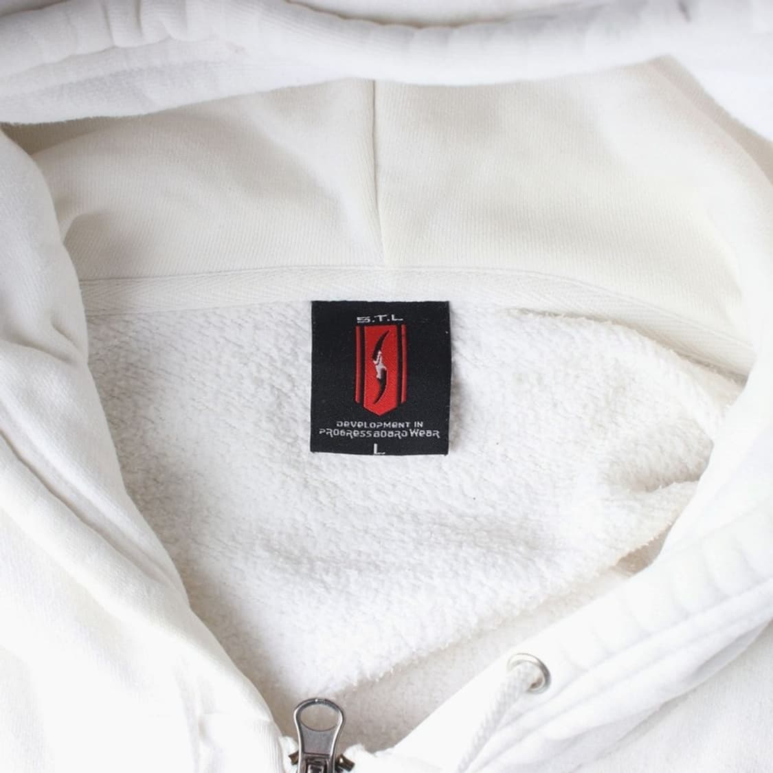 STL 아이보리 유틸리티 포켓 후드 L 상품이미지5