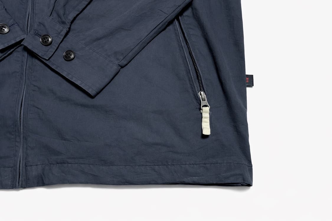 JPN 00s 일본 빈티지 Y2K 시티보이 VAN 바람막이 트랙 자켓 L 상품이미지5