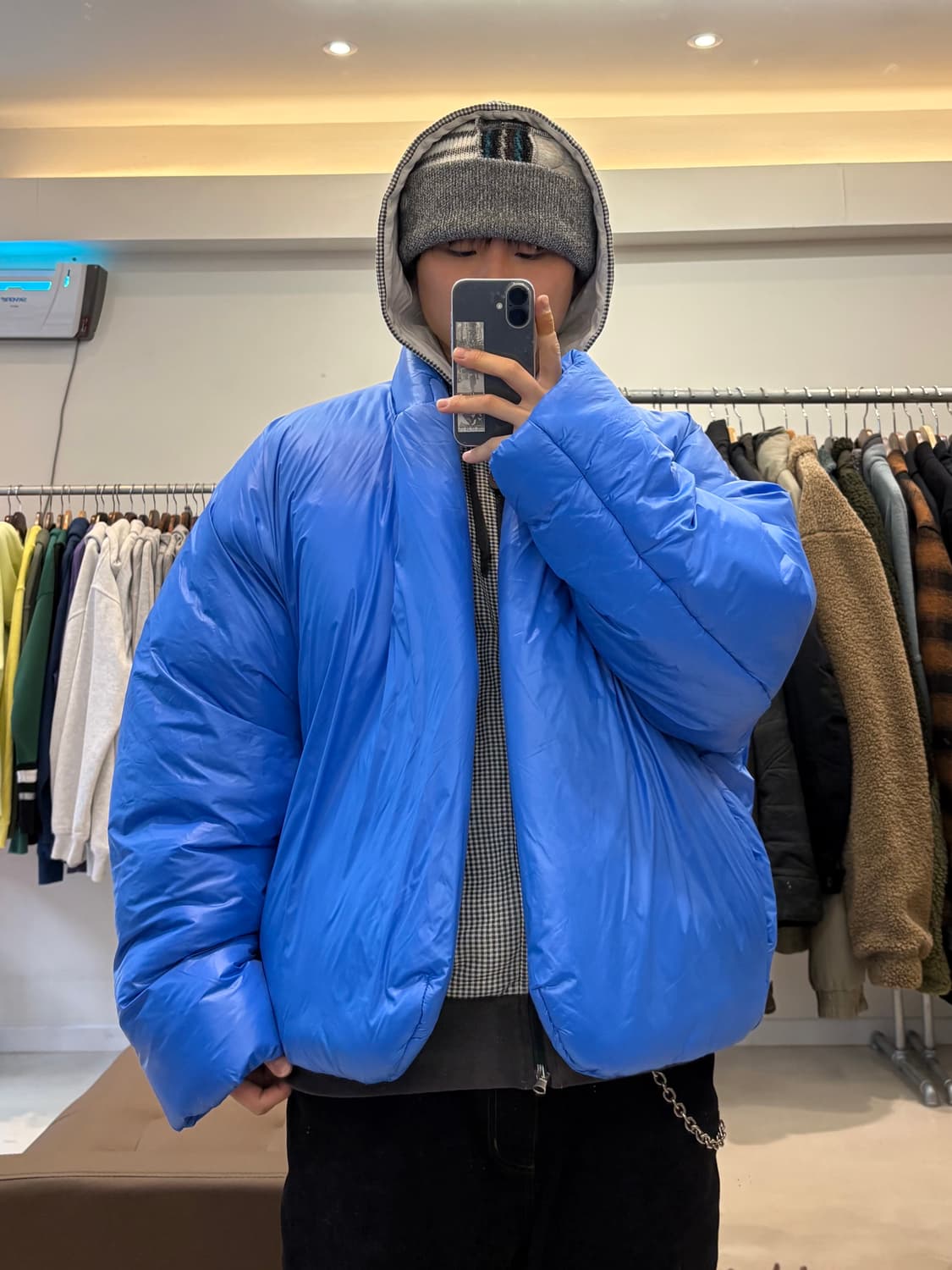 이지 갭 라운드 패딩 상품이미지7