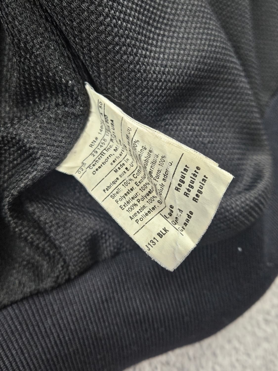 USA 칼하트 J131 덕 액티브 후드 워크 자켓 ( L )/ 11210 상품이미지9