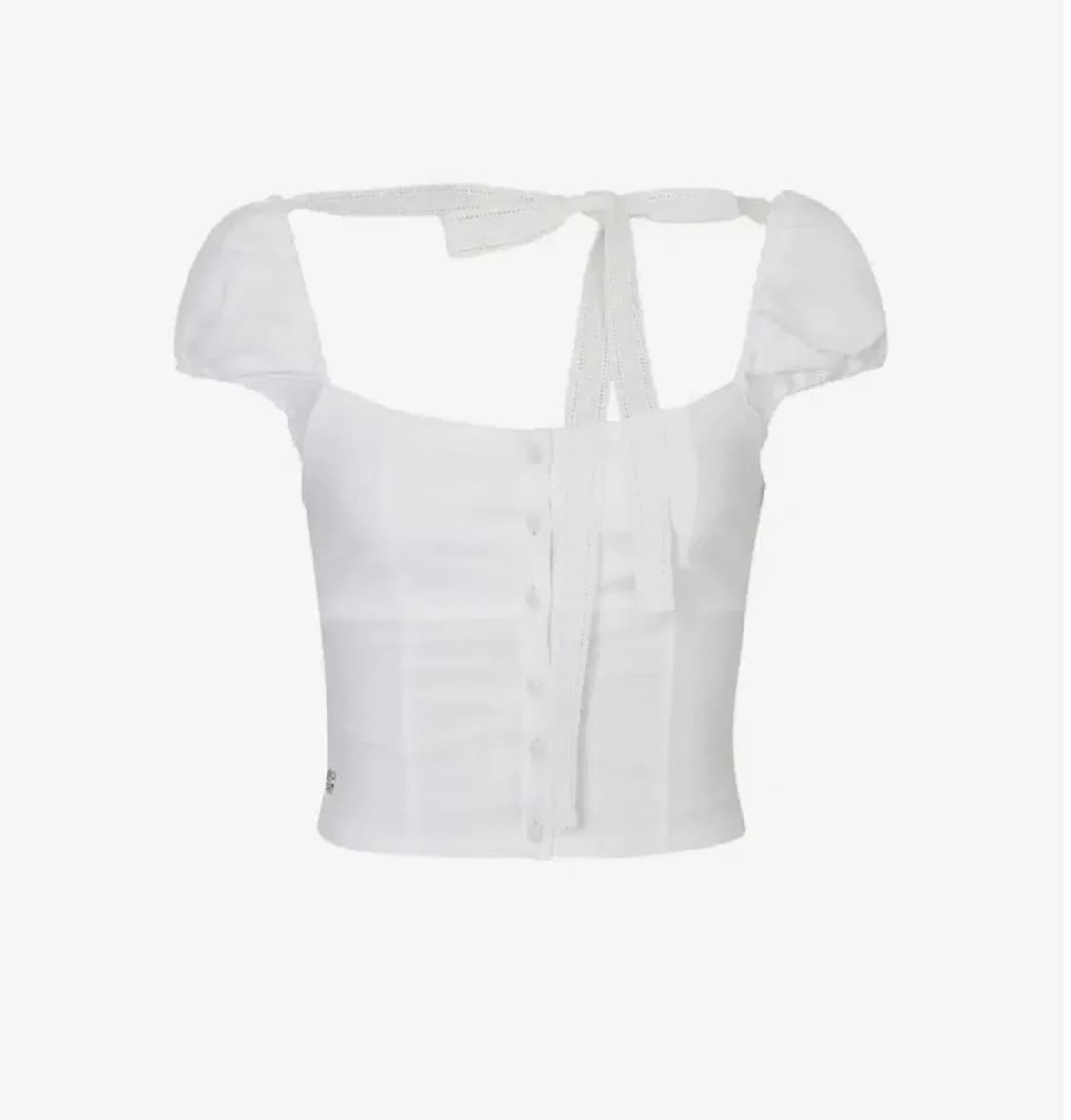 페인오어플레져 웬디 리본 블라우스 상품이미지1