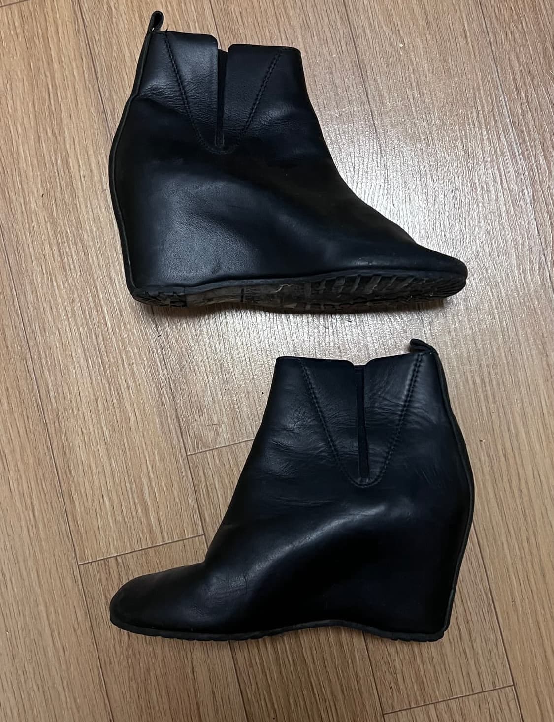 Mm6 매종마르지엘라 웨지힐 앵클부츠 36 상품이미지1