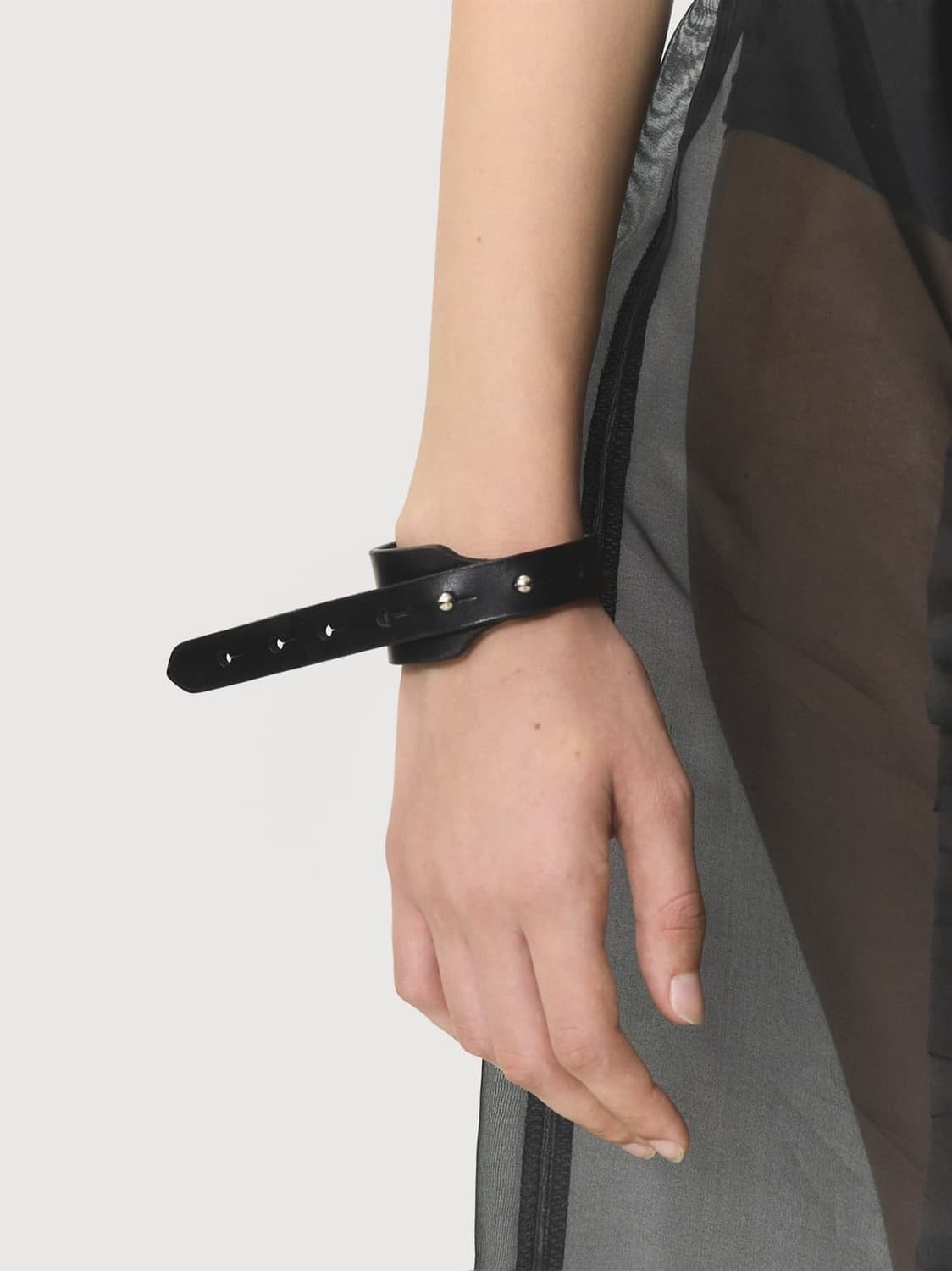 커미션 25fw Club 팔찌/블랙 상품이미지1