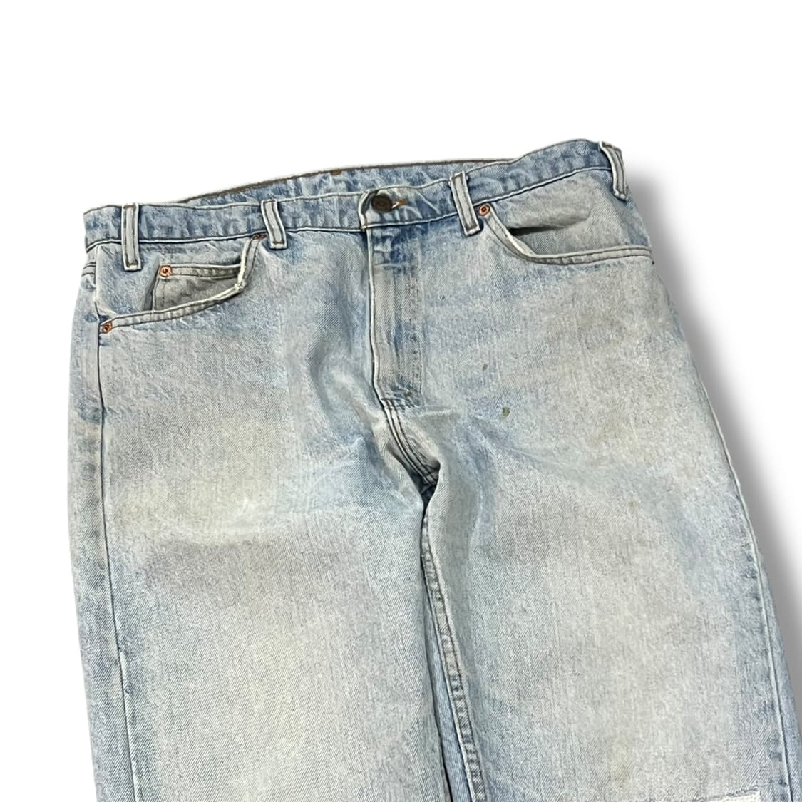  USA 리바이스 505 오렌지 블랭크 탭 데님팬츠 y13929 상품이미지4