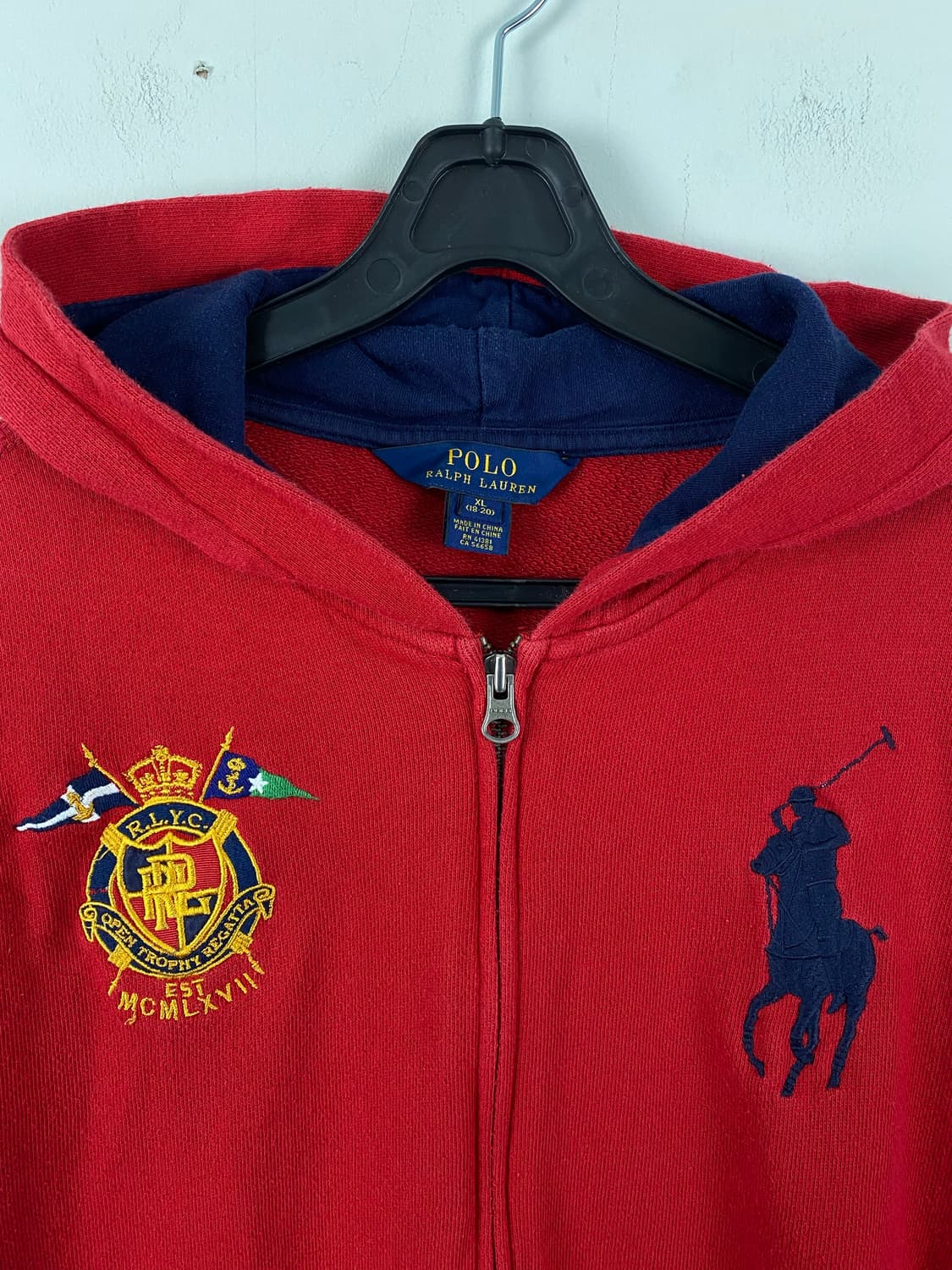 폴로 랄프로렌 치프키프 빅포니 후드집업 XL <555> 상품이미지3