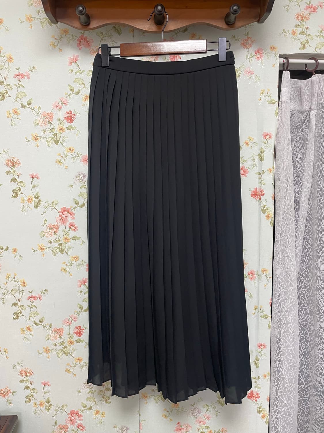 플리츠 롱스커트 상품이미지2