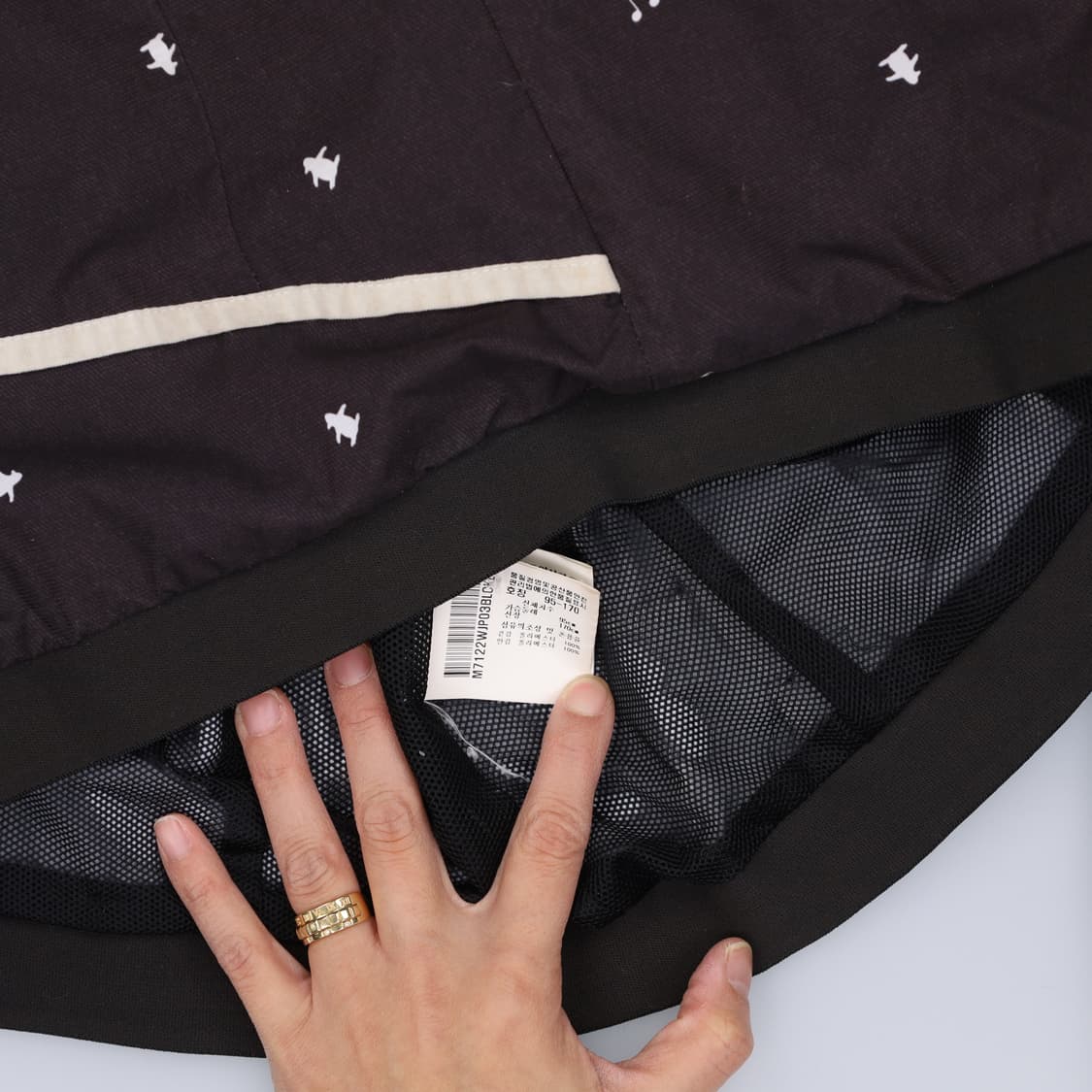 L 먼싱웨어 여성 패턴 바람막이 0320H1 상품이미지4