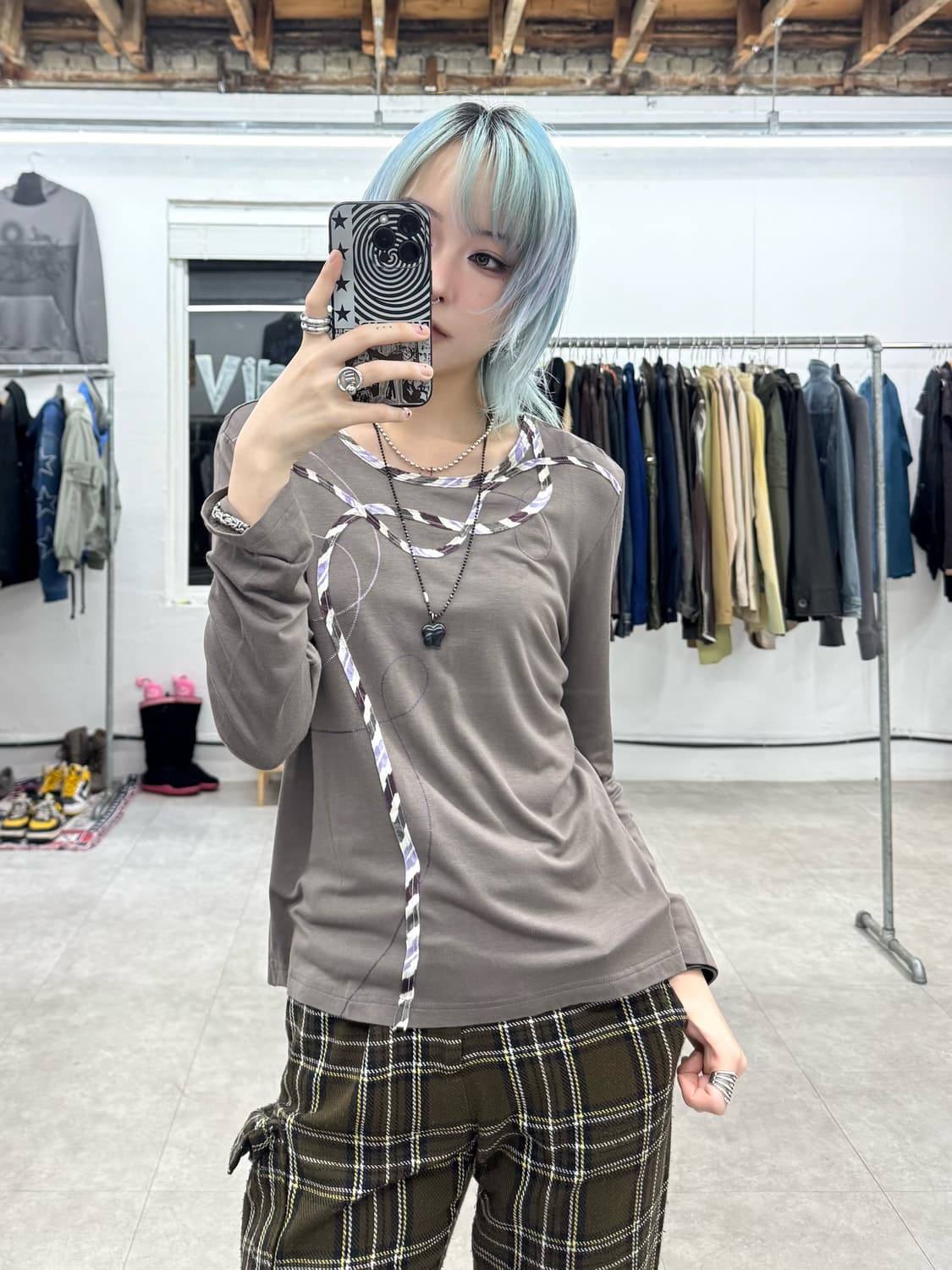 Jane More 애플리케 롱 슬리브 상품이미지1