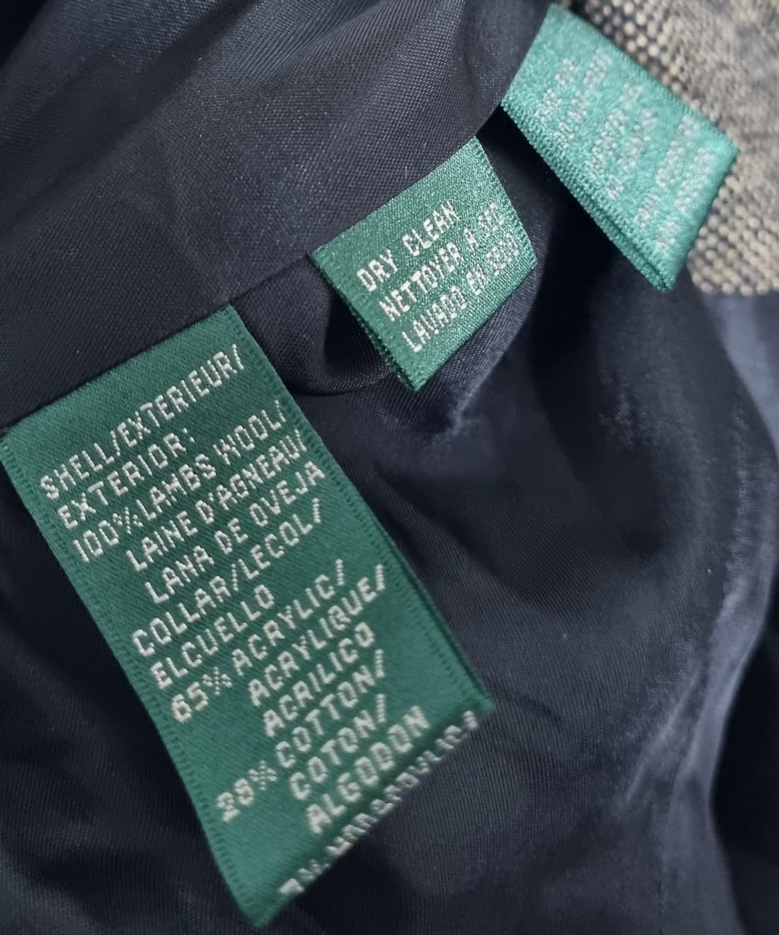 새상품) S (55) 폴로 브라운 정장셋업 자켓+스커트 상품이미지4